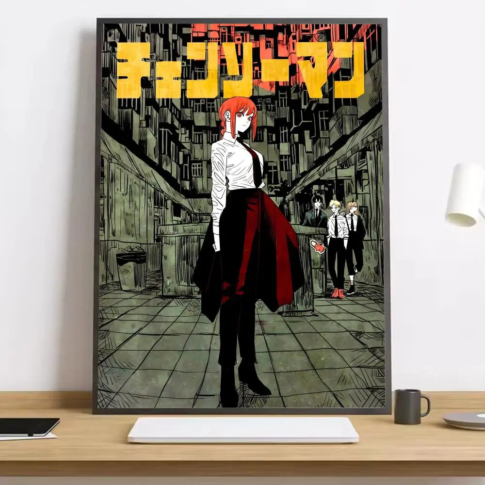 Chainsaw Man Makima Canvas Poster