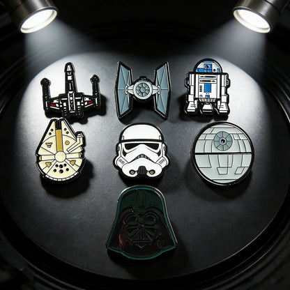 Star Wars Character Brooch Set