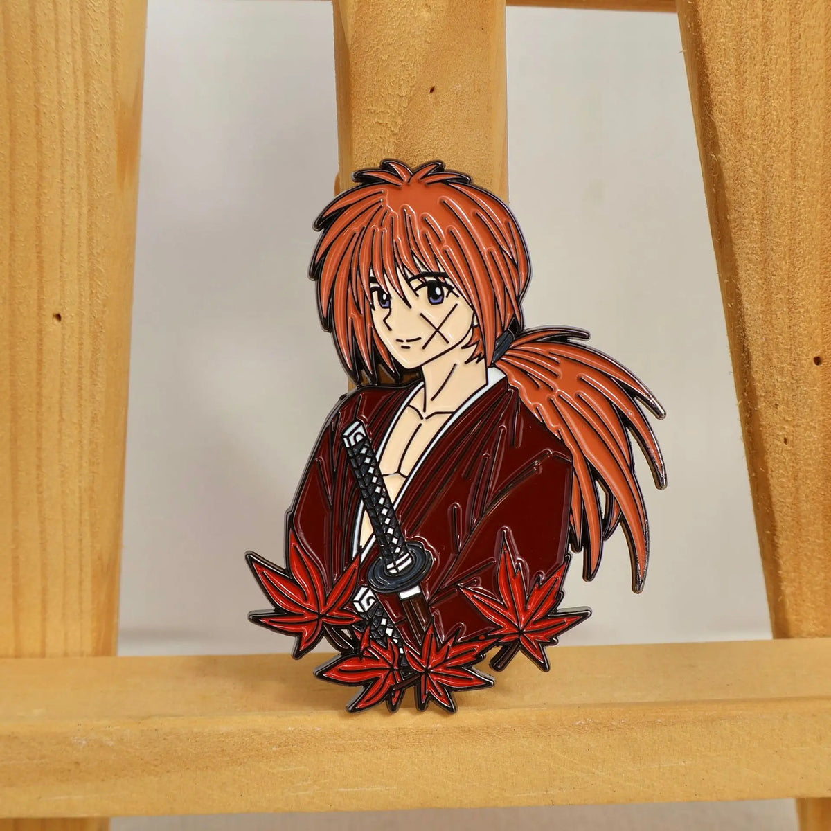 Rurouni Kenshin Himura Kenshin Metal Badge