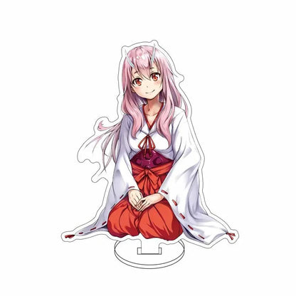 Anime Rimuru Tempest Shuna Shion Acrylic Stand Figure Doll