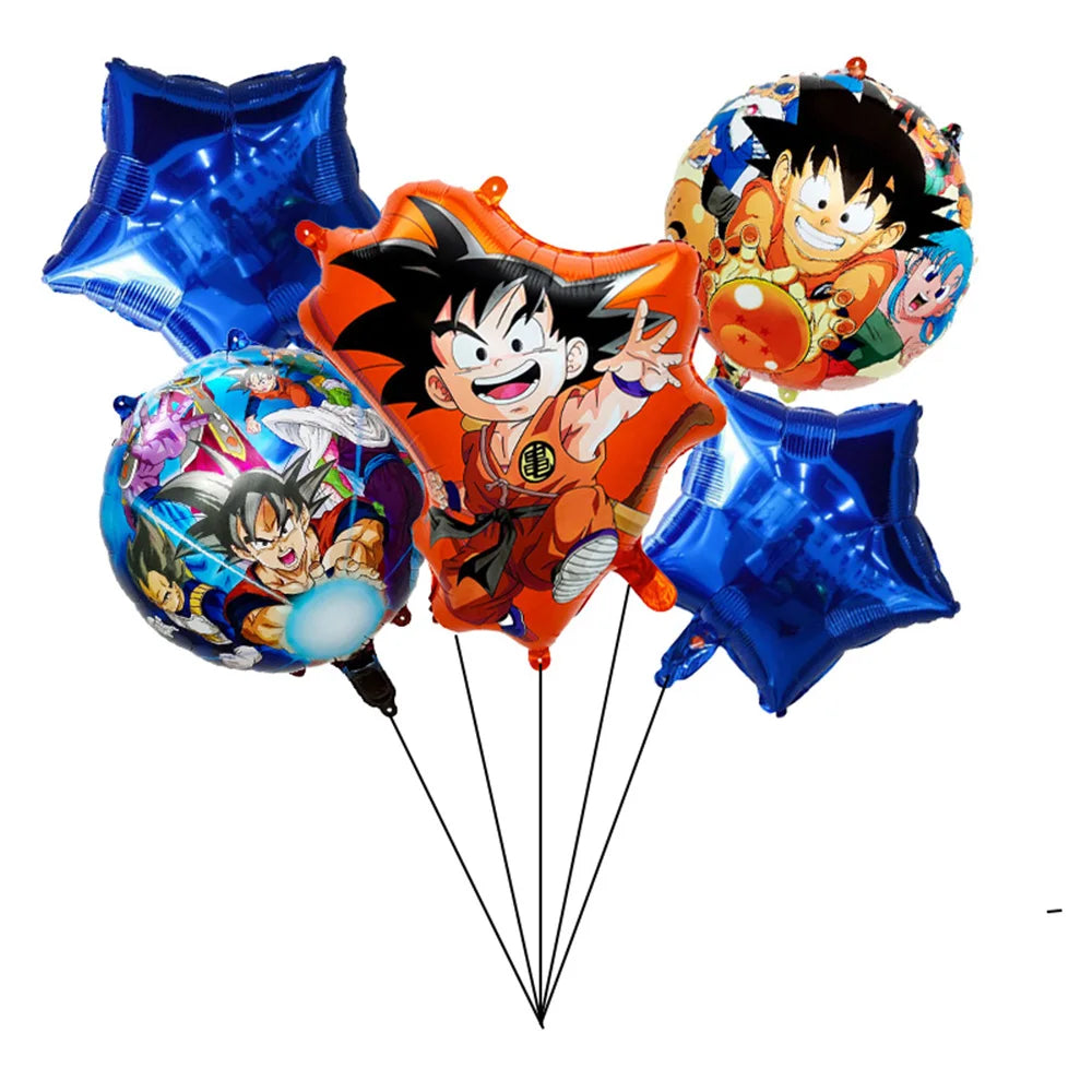 Dragon Ball Birthday Party Decorations Party Supplies Tablecloths Paper Cup Plates Napkin Gift Bags Banners Baby Birthday Shower