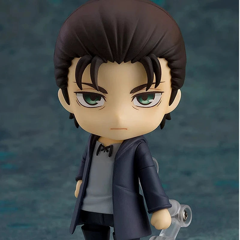 Attack On Titan Eren 2000 Nendoroid Swap Face Action Figures Cute Cartoon Doll Model Toy Figure Desktop Ornament Surprise Gifts