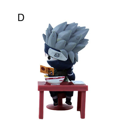 In Stock Naruto Shippuden Ramen Theme Series Blind Box - Chibi Mini PVC Anime Figures - Mystery Sasuke Uchiha & Naruto Toy Gifts