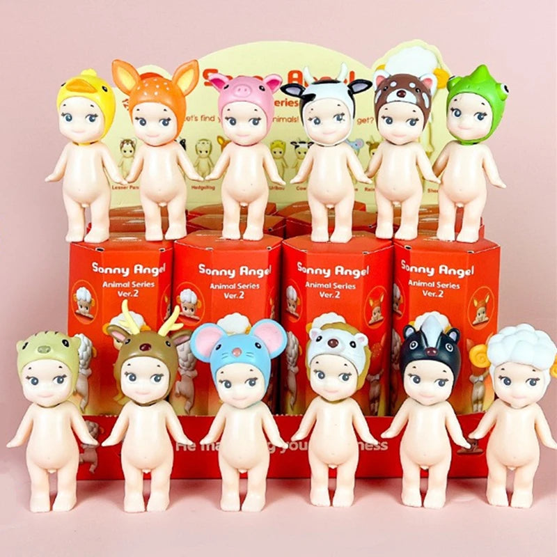 Sunshine Angel Blind Box Animal Stand Up Mini Cute S Angel Mystery Surprise Toy Anime Model Doll Gift for