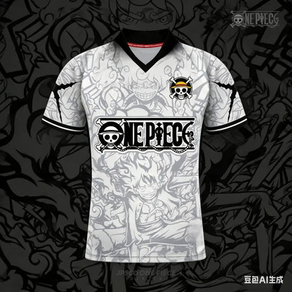One Piece Luffy Baseball Jersey
