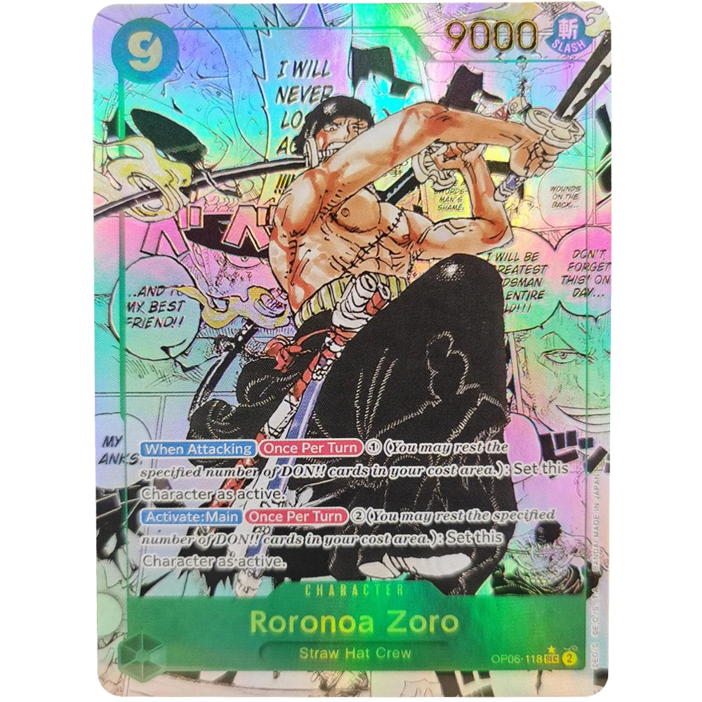 ONE PIECE Collection Cards GAME Monkey.D.Luffy Portgas.D.Ace Sabo  EN DIY High Quality Self Made Game Anime Cards Gift Toy