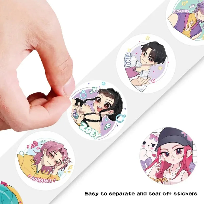 Anime Tiger Waterproof Stickers