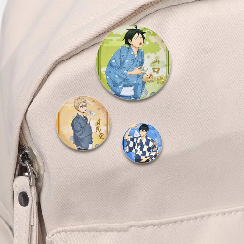 Haikyuu! Karasuno Brooch Pins