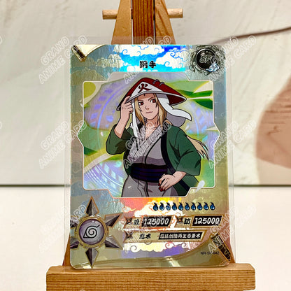 Kayou Genuine Anime Naruto Card SP Full Series No.041-077 Gaara Kimimaro Jiraiya Deidara Tsunade Rare Collection Card Toy Gift