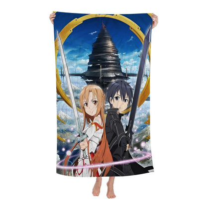 Sword Art Online Asuna Bath Towel