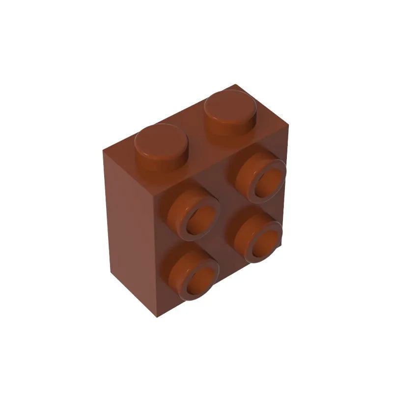 10PCS 22885 1x2x1 2/3 with Studs on 1 Side Block Moc Compatible with Brick DIY Children's Toy Assembly