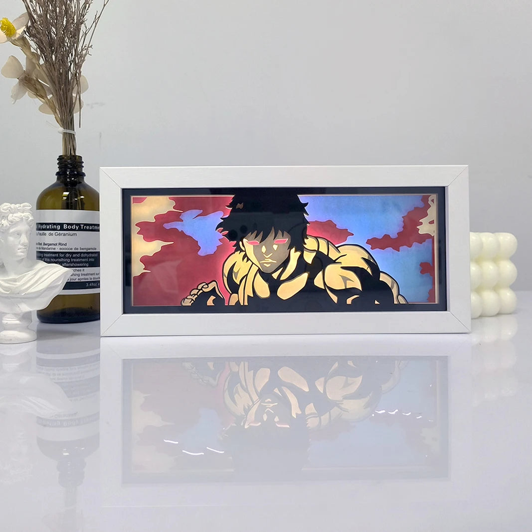 One Piece Zoro Shadow Box