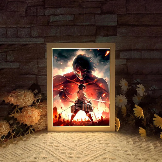 Attack On Titan Moon Lamp