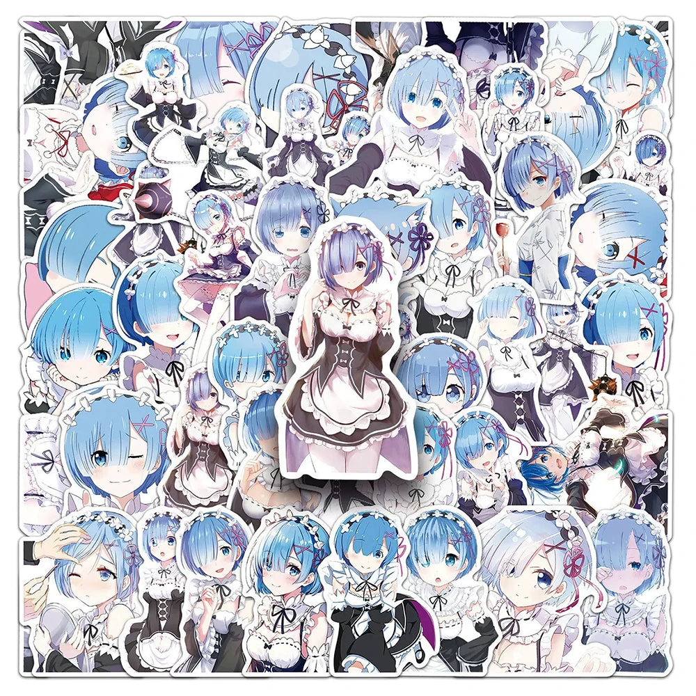 Re:Zero Rem Sticker Decals
