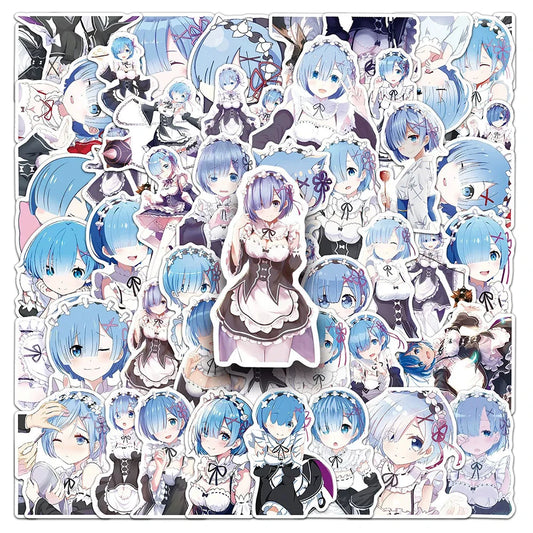 Re:Zero Rem Sticker Decals