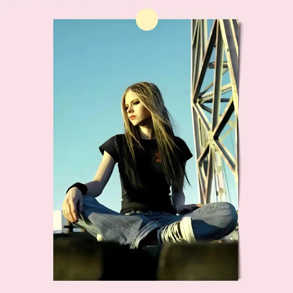 Avril Lavigne Waterproof Poster