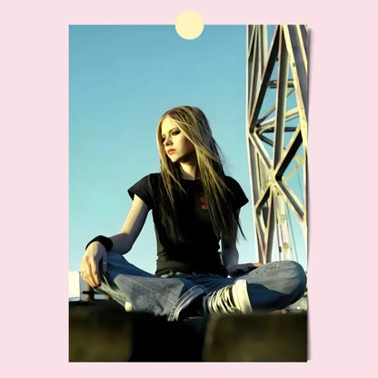 Avril Lavigne Waterproof Poster