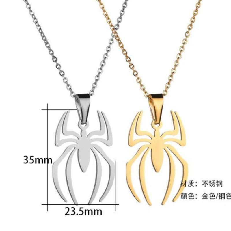 Spider Pendant Necklace
