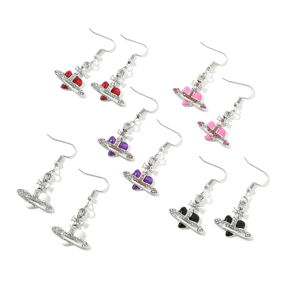 Anime Oosaki Nana Saturn Earrings