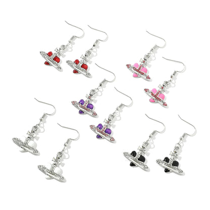 Anime Oosaki Nana Saturn Earrings