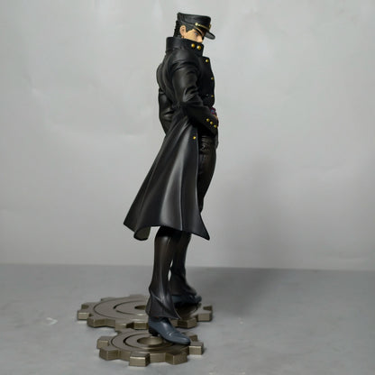 25cm 9.8 inch Anime Jotaro Kujo Figures Pvc Statue Desktop Ornamen Collection Statue Model Decoration Room Desk Toys Gifts