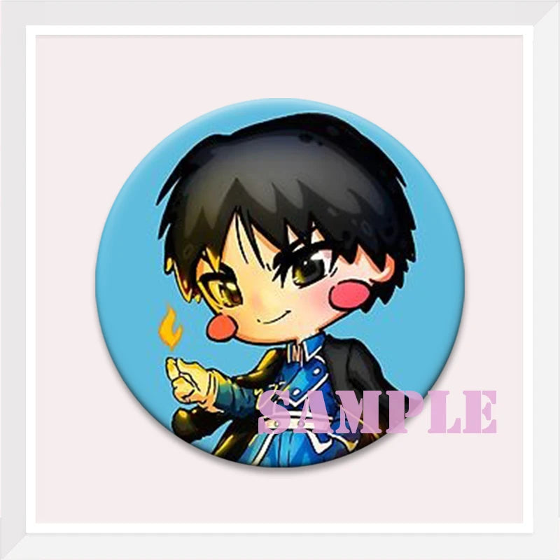 Fullmetal Alchemist Roy Mustang Pin