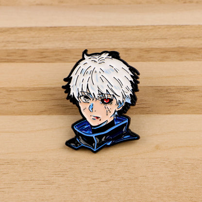 Anime Characters Heart Enamel Pin
