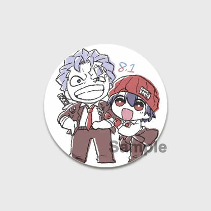 Undead Unluck Character Pin