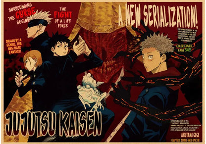 Jujutsu Kaisen Gojo Satoru Poster