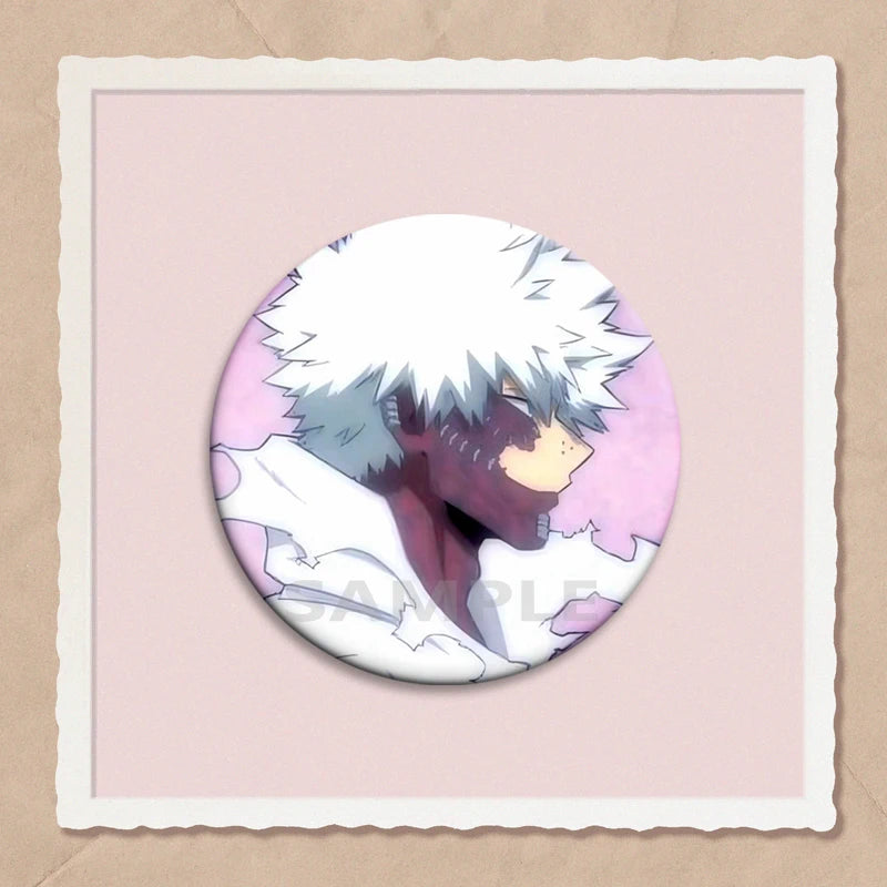 My Hero Academia Dabi Button Pin