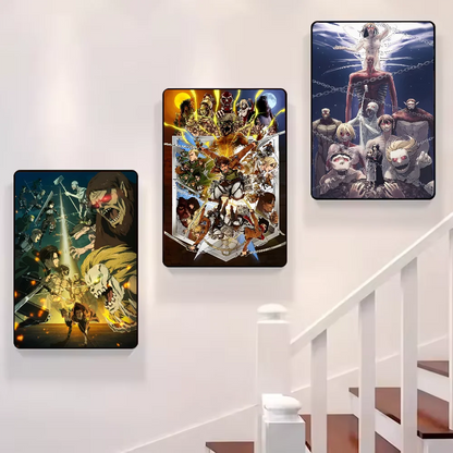Attack On Titan Levil Ackerman Anime Poster HD Art Sticky Wall Waterproof Home Living Room Bedroom Bar Aesthetic Decoration