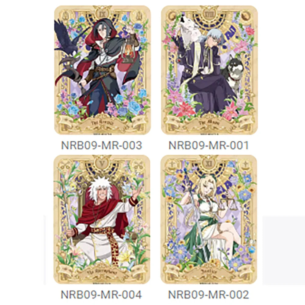 Kayou Naruto Card Set AR CR MR UR PTR SSR SR R T2W9 T4W8 Full Series Uzumaki Sasuke Hinata Uchiha Anime Collection Cards Toy Gif