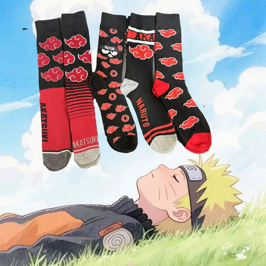 Naruto Anime Knitted Socks