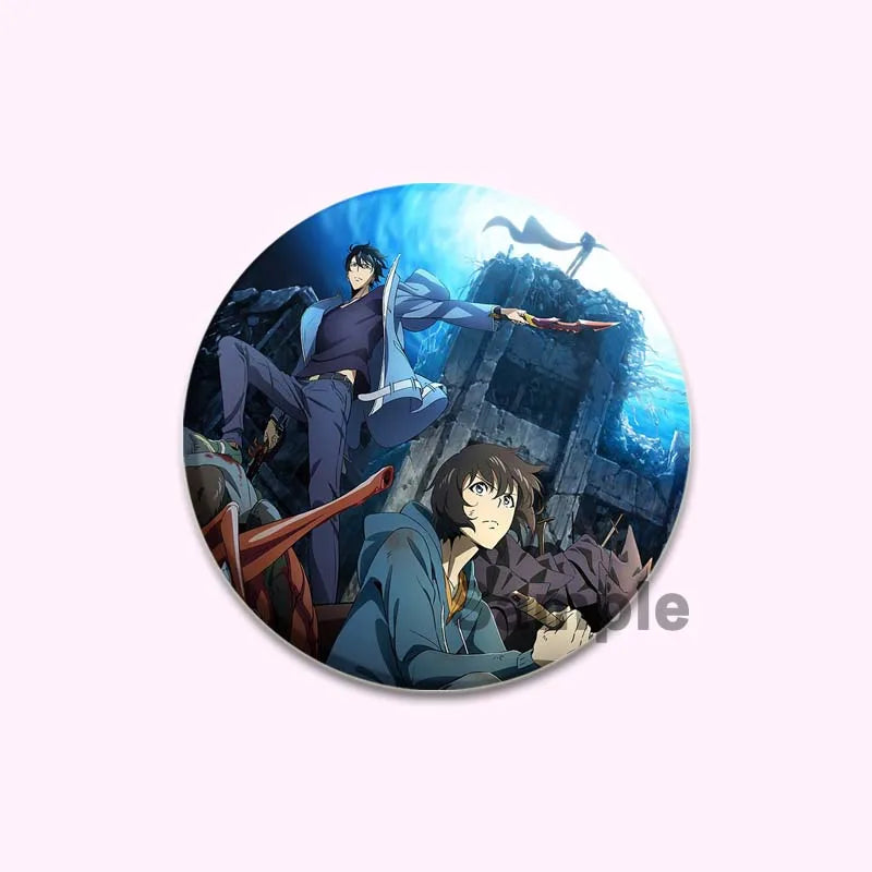 Solo Leveling Cheng Xiaoyu Button Pin