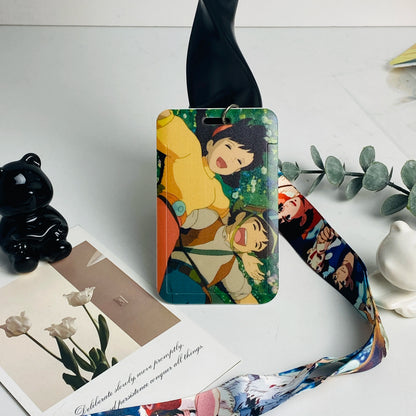 Anime Card Case Lanyard