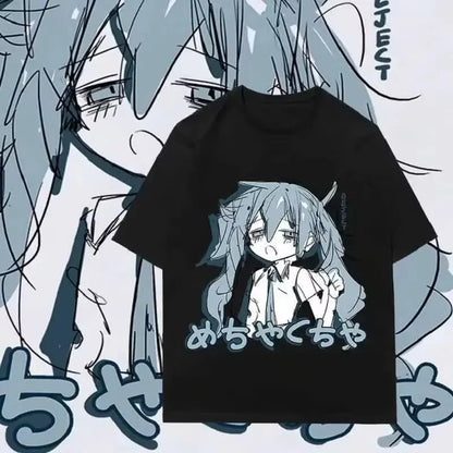 Anime Women Oversized T-Shirt
