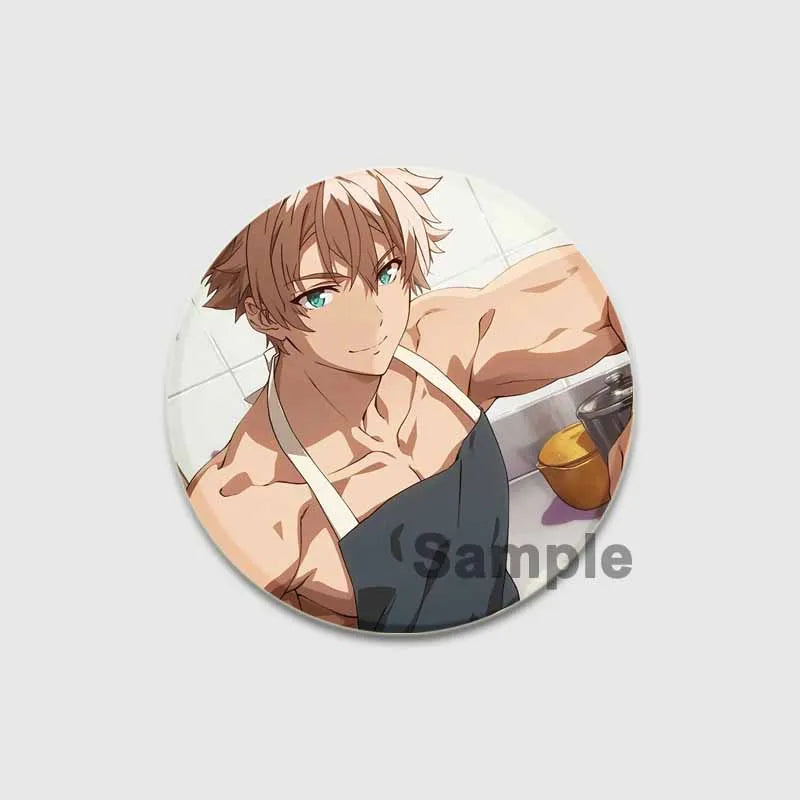 Food Wars Soma Tinplate Pins