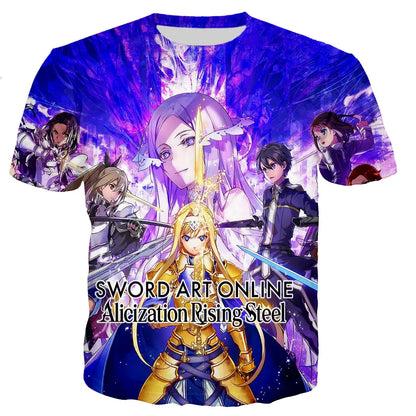 Sword Art Online Kirito Oversized T-Shirt