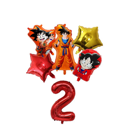 Dragon Ball Birthday Party Decorations Party Supplies Tablecloths Paper Cup Plates Napkin Gift Bags Banners Baby Birthday Shower