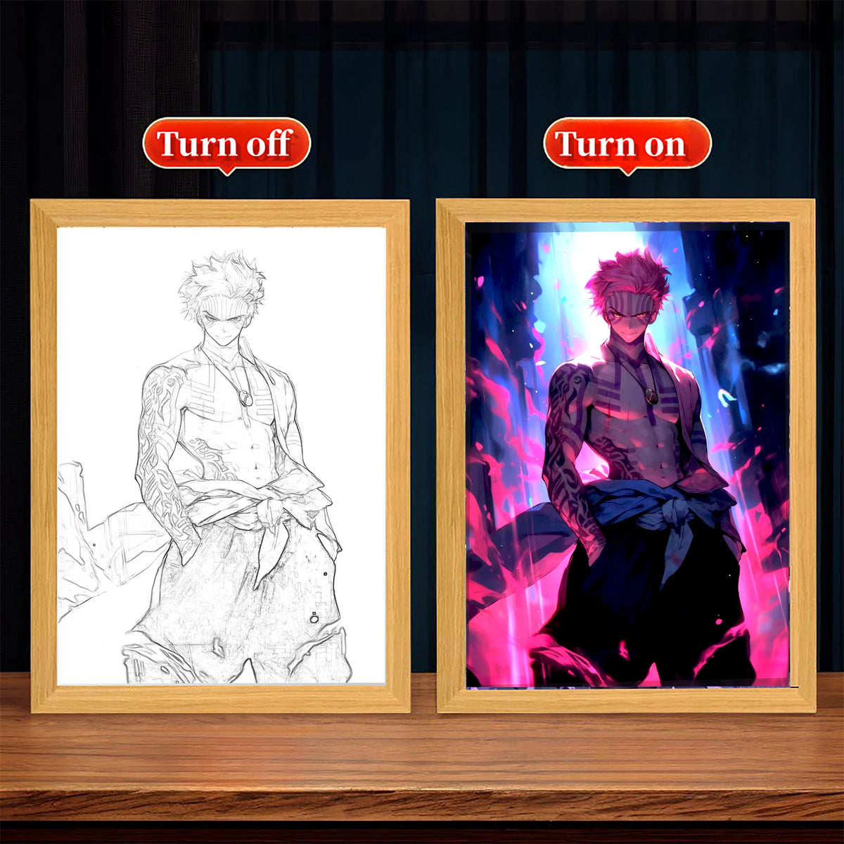 Demon Slayer Tanjirou LED Lamp