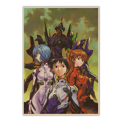 Neon Genesis Evangelion Shinji Canvas Print