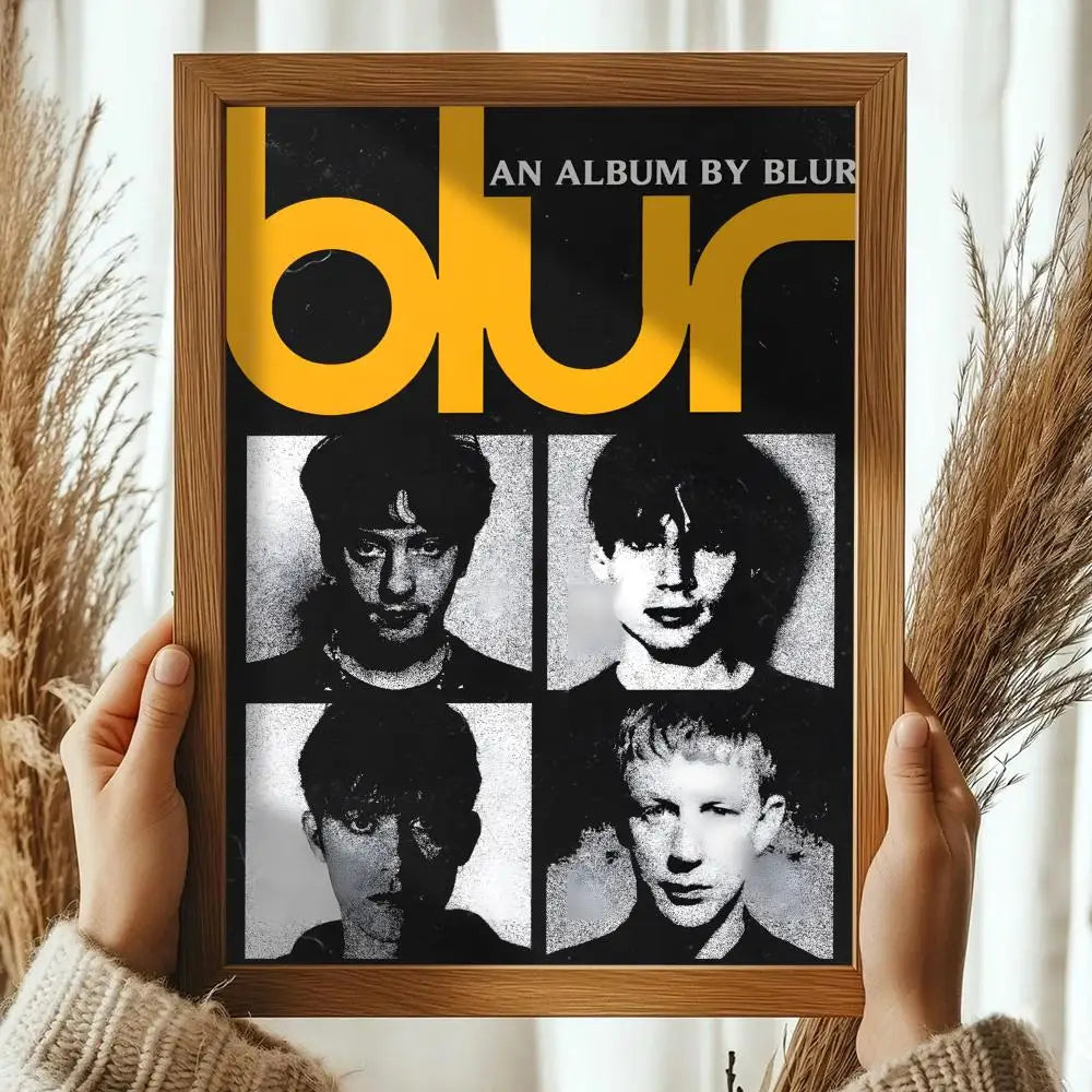 B-Blur Band Poster