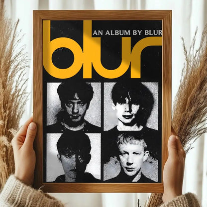 B-Blur Band Poster