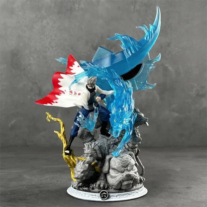 Naruto Anime Figure Hatake Kakashi Figures Pvc Gk Statue Figurine Model Doll Ornament Collection Room Decora Desk Toy Gifts