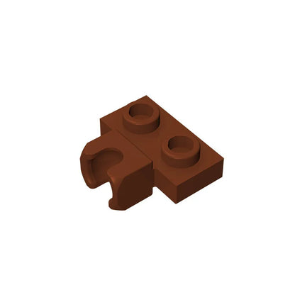 10PCS 14704 1X2 with Tow Ball Socket on Side Block Moc Compatible with Brick DIY Children's Toy Assembly