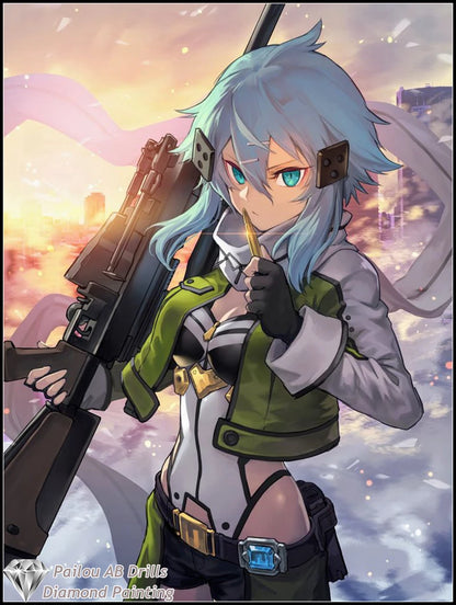 Sword Art Online Asuna Kirito Diamond Painting