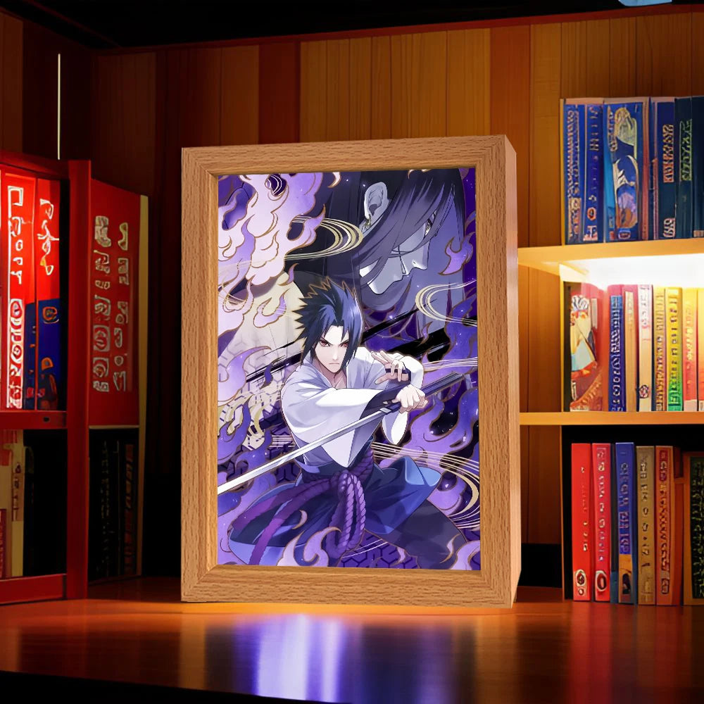 Naruto Sasuke LED Lamp
