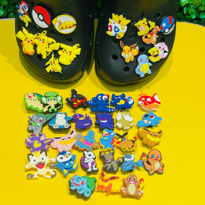 Pokemon Pikachu Shoe Charms