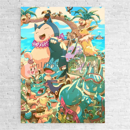 Pokemon Bulbasaur Canvas Print