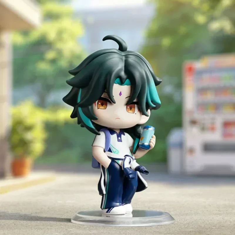 POP MART Genshin Impact Academy Light & Shadow Poetry Series Mystery Box Blind Bag Figurines Ornament Toys for Collectors